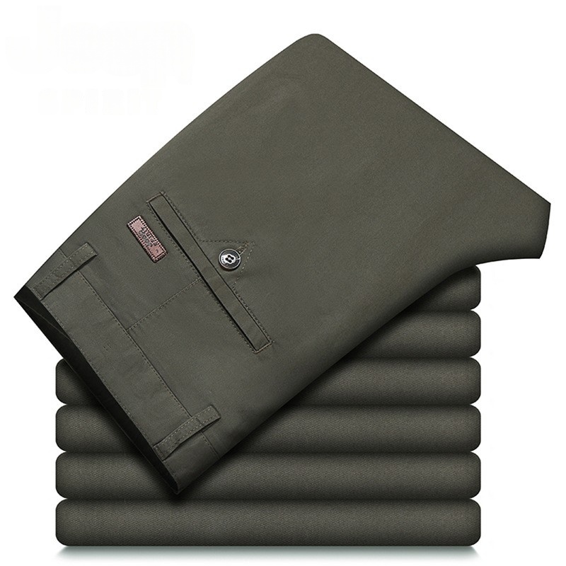Summer Green Clothing - Printemps été coton pantalons décontractés hommes