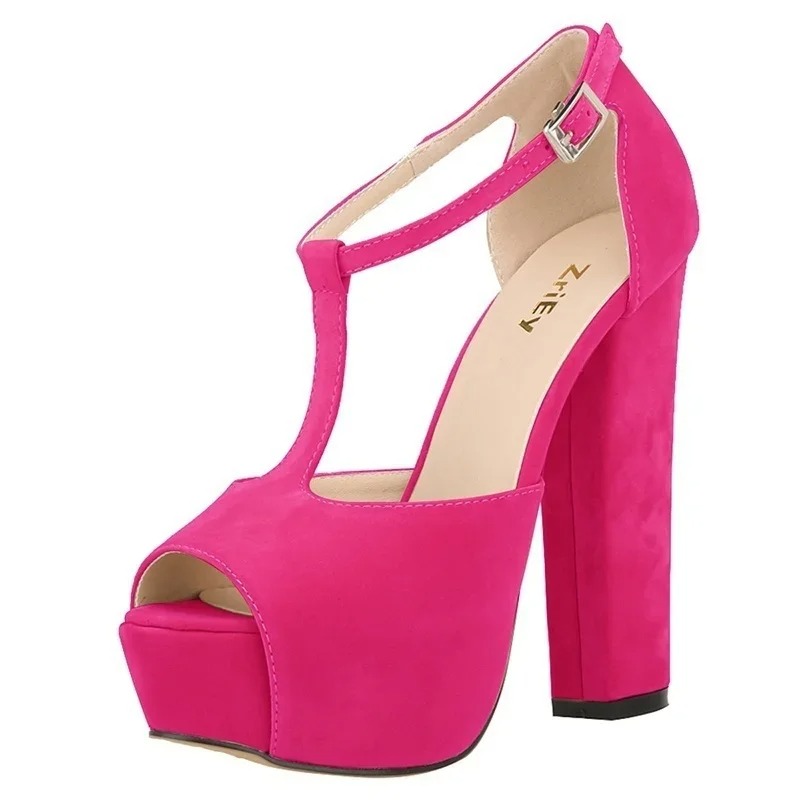 Summer Closet - Femmes sandales été Sexy spectacle Peep