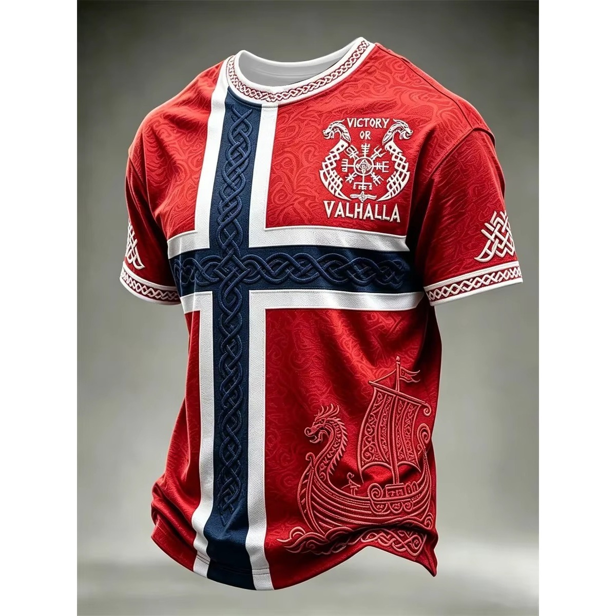 Summer Viking Clothing - T-shirt Viking Norvège pour Homme –