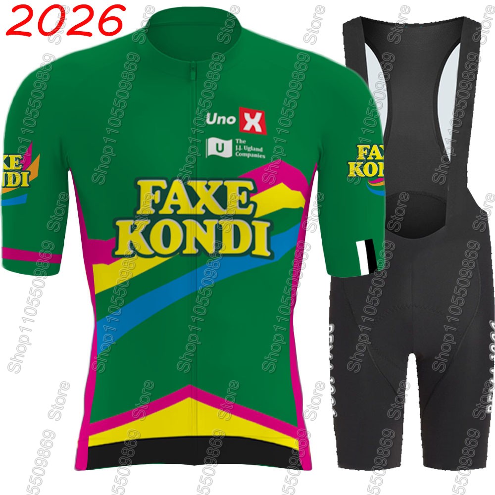 Summer Green Clothing - Ensemble Maillot et Cuissard Cycliste UNO