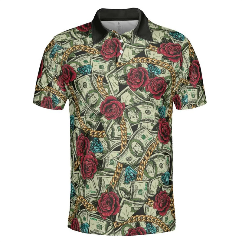 Summer Green Clothing - Polo Vintage pour hommes, Streetwear, vêtements