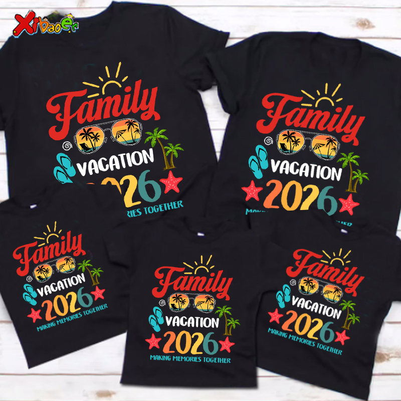 Summer Clothing Europe - T-shirt personnalisé pour vacances en famille,