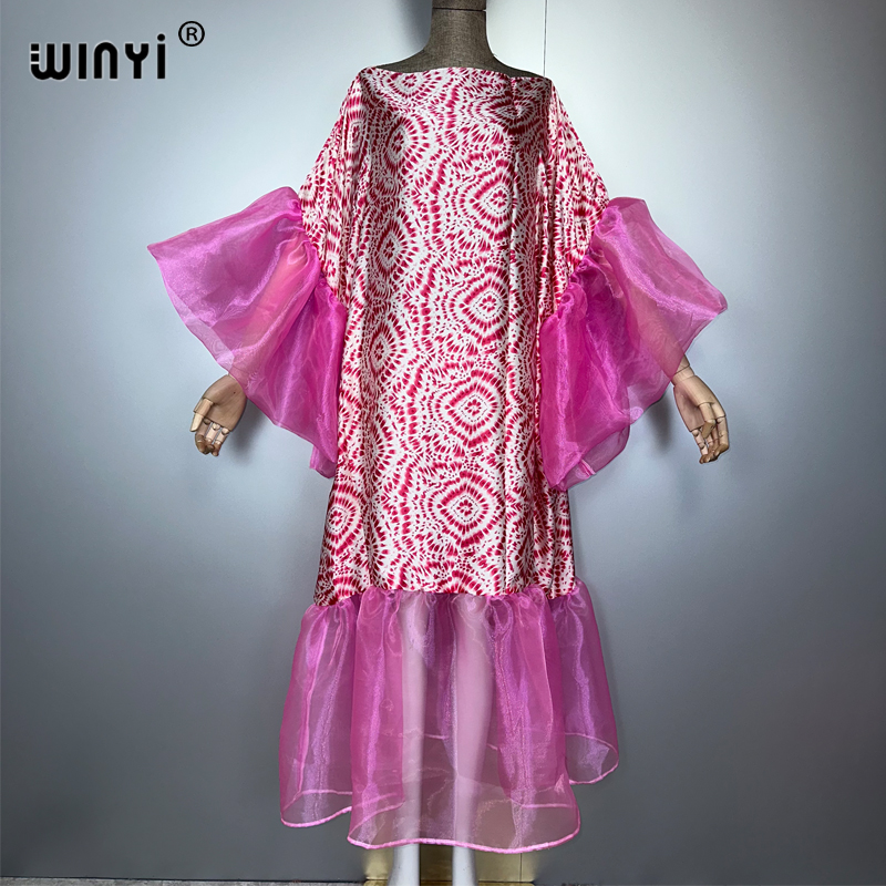 Summer Clothing Holiday - WINYI été imprimé bouffée (ed) manches