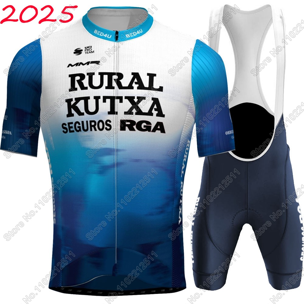 Summer Green Clothing - Rural Kutxa 2025 maillot de cyclisme