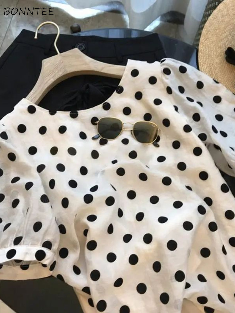 Chemisiers à pois femmes éléga - Summer Clothing Holiday avis et prix