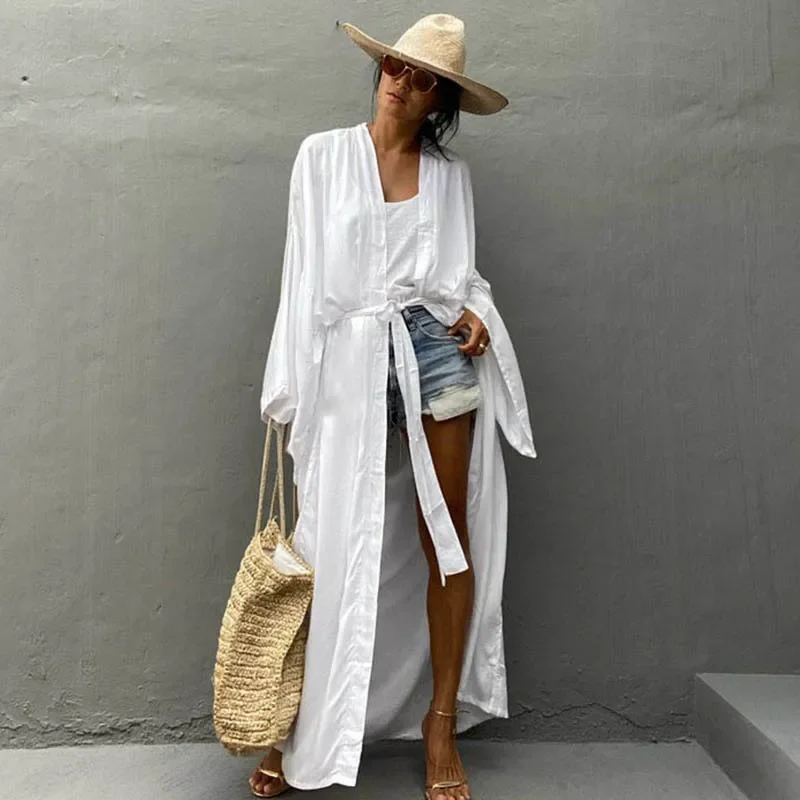 Kimono pour femme, robe de pla - Summer Clothing Wraps avis et prix