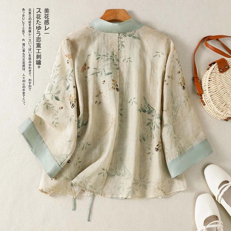 Cardigan Kimono Court Imprimé  - Summer Clothing Wraps avis et prix