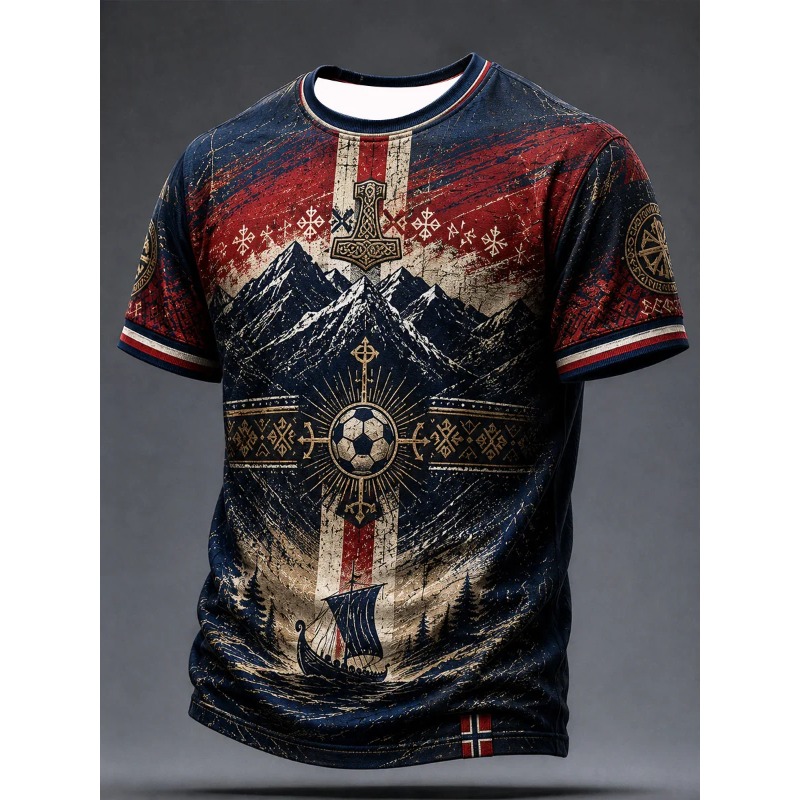 Maillot de football Norvège No - Summer Viking Clothing avis et prix