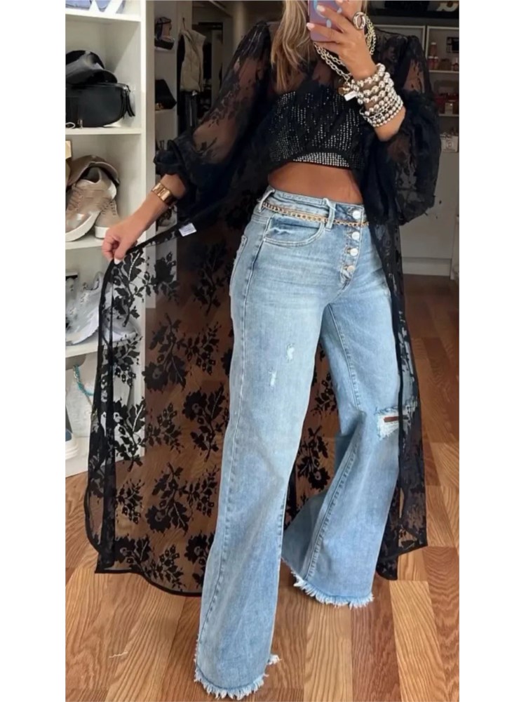 Dame mode dentelle petit haut  - Summer Clothing Holiday avis et prix