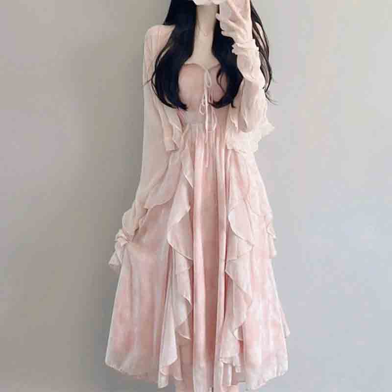 Ensemble de robe à bretelles p - Summer Clothing Juniors avis et prix