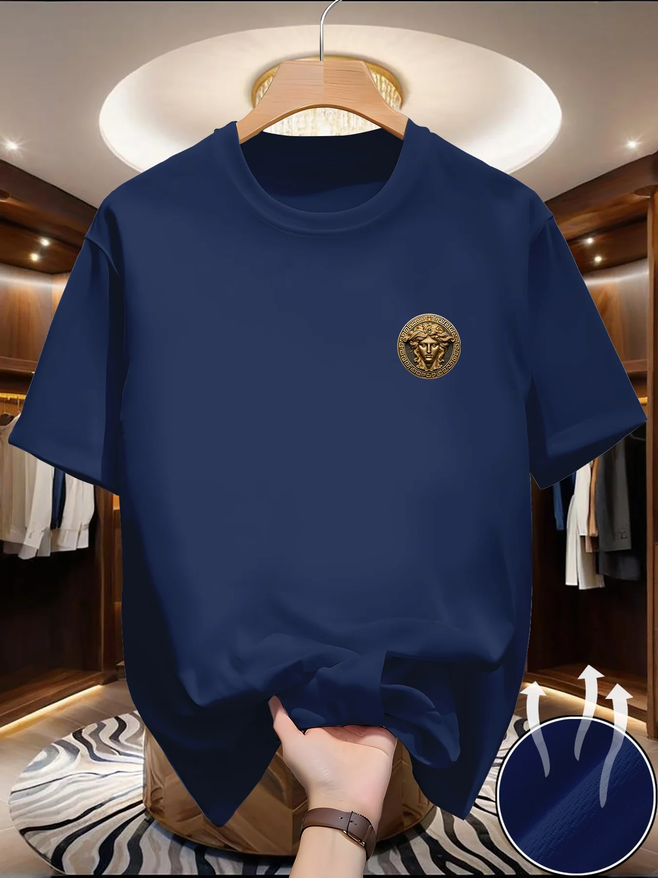 T-shirt pour homme à imprimé f - Summer Clothing Europe avis et prix