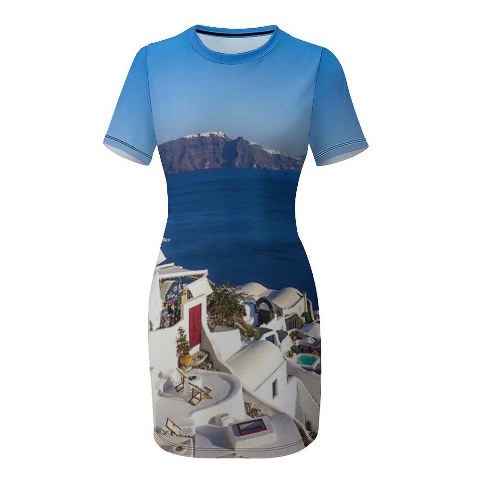 Robe à manches courtes pour fe - Summer Clothing For Greece avis et prix