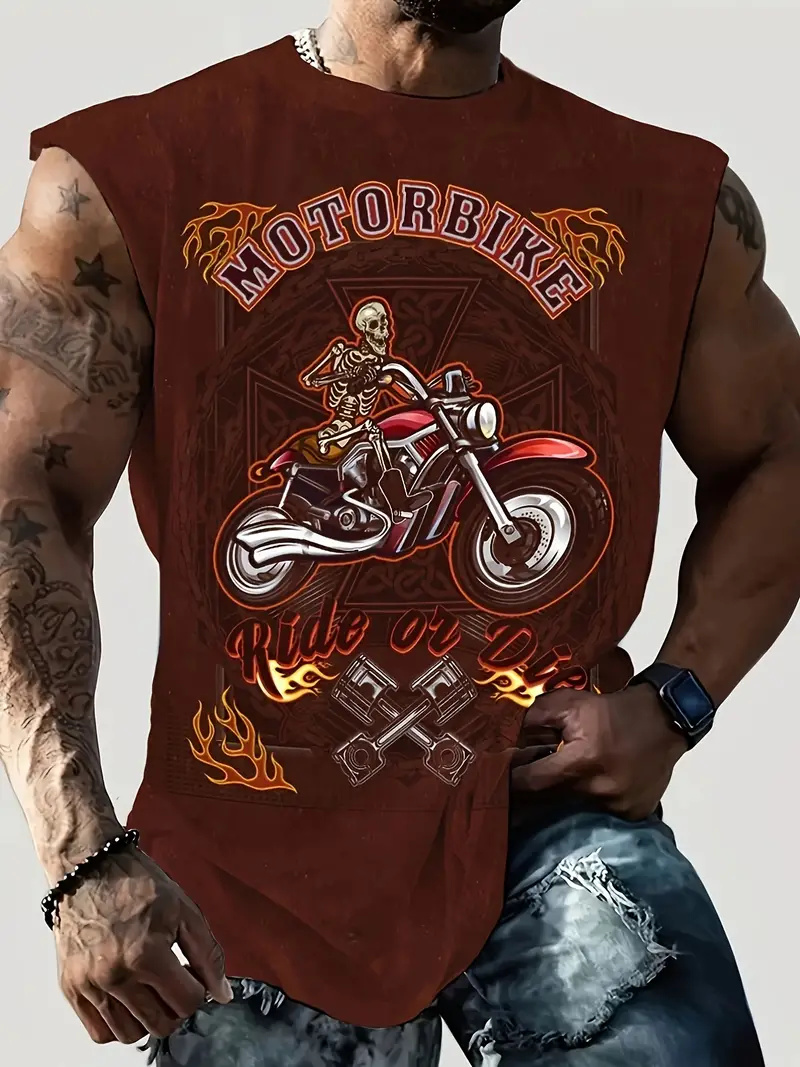 Été Nouveau Hommes Gilet T-shi - Summer Viking Clothing avis et prix