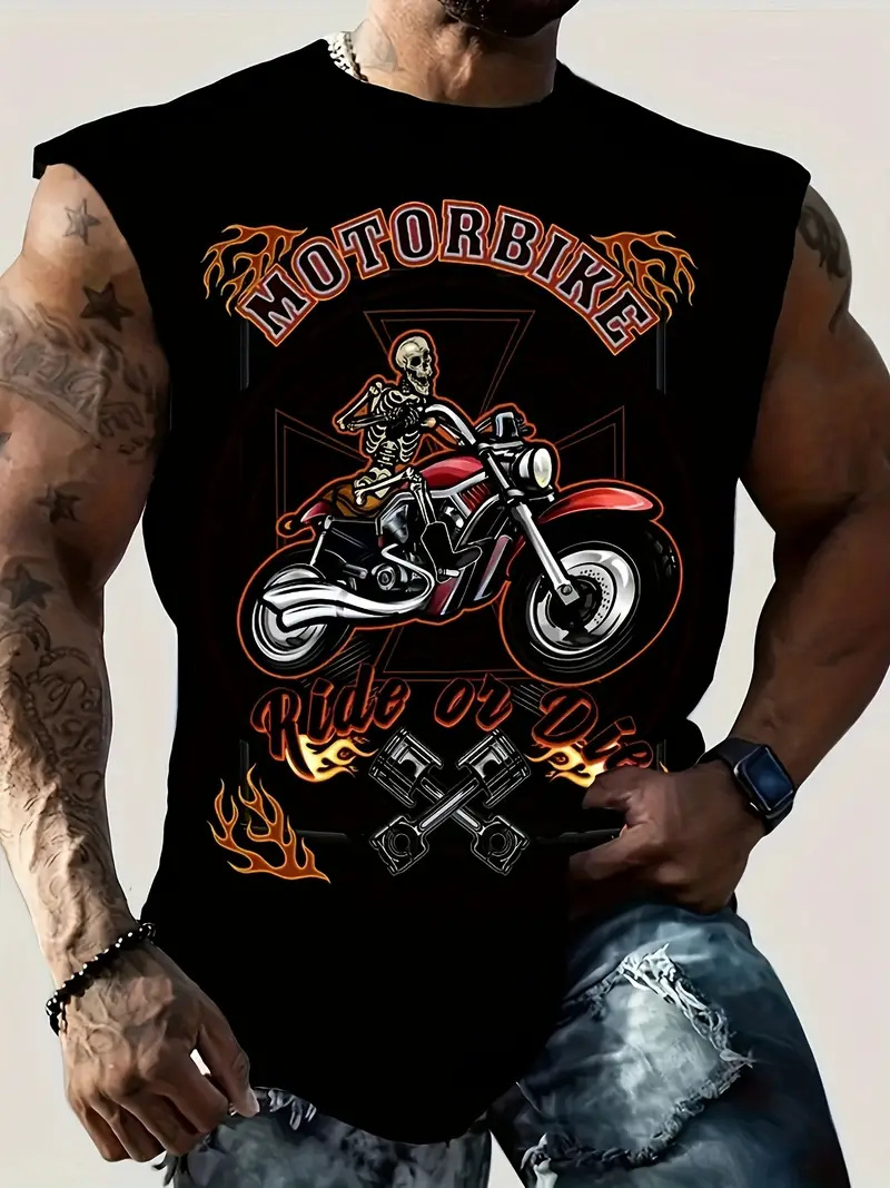 Été Nouveau Hommes Gilet T-shi - Summer Viking Clothing avis et prix