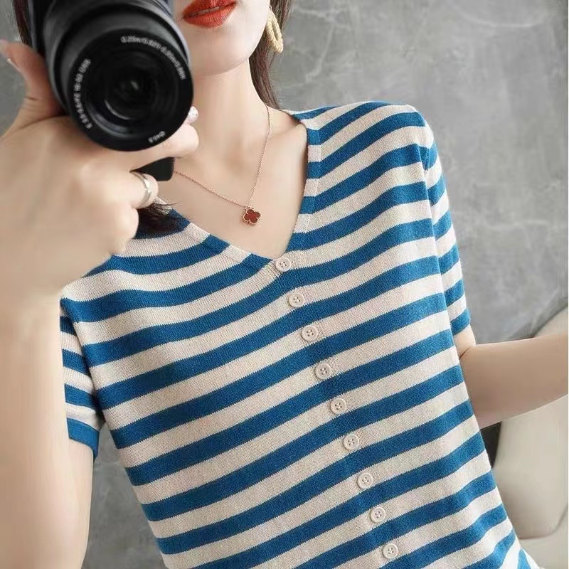 T-shirt à manches courtes en s - Summer Clothing Label avis et prix