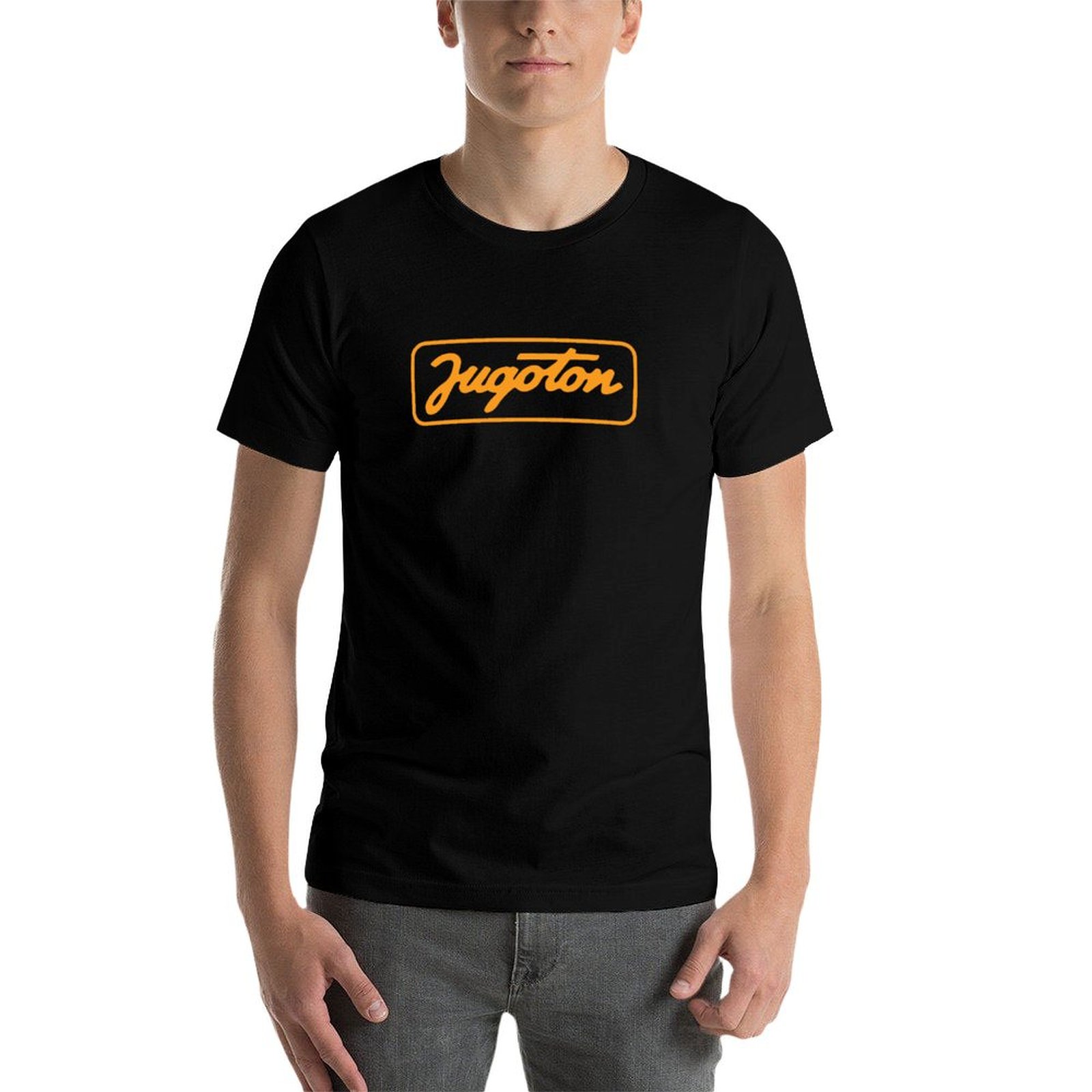 Jugoton-T-Shirt Orange avec Ét - Summer Clothing Label avis et prix