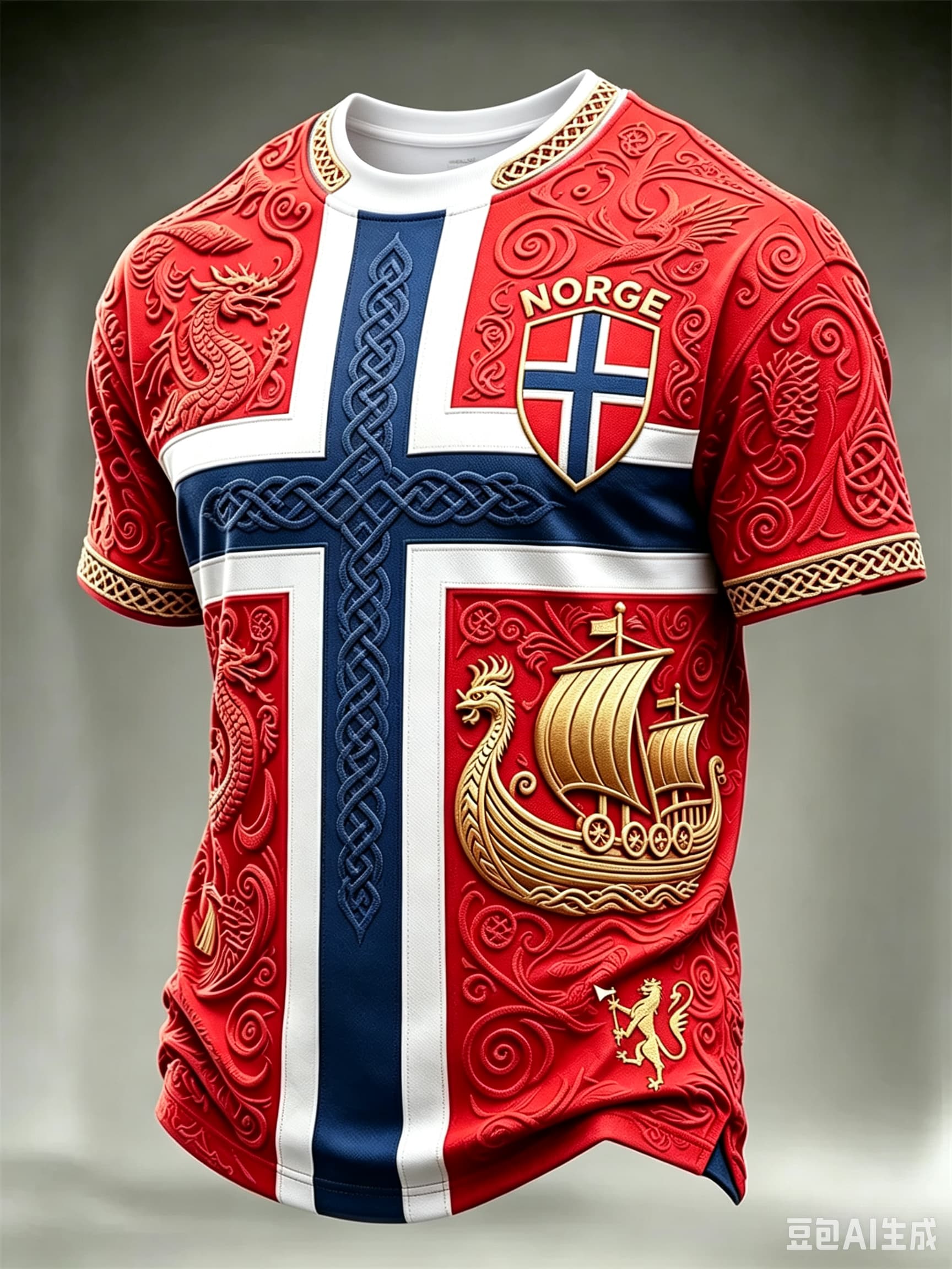 T-shirt de football pour homme - Summer Viking Clothing avis et prix