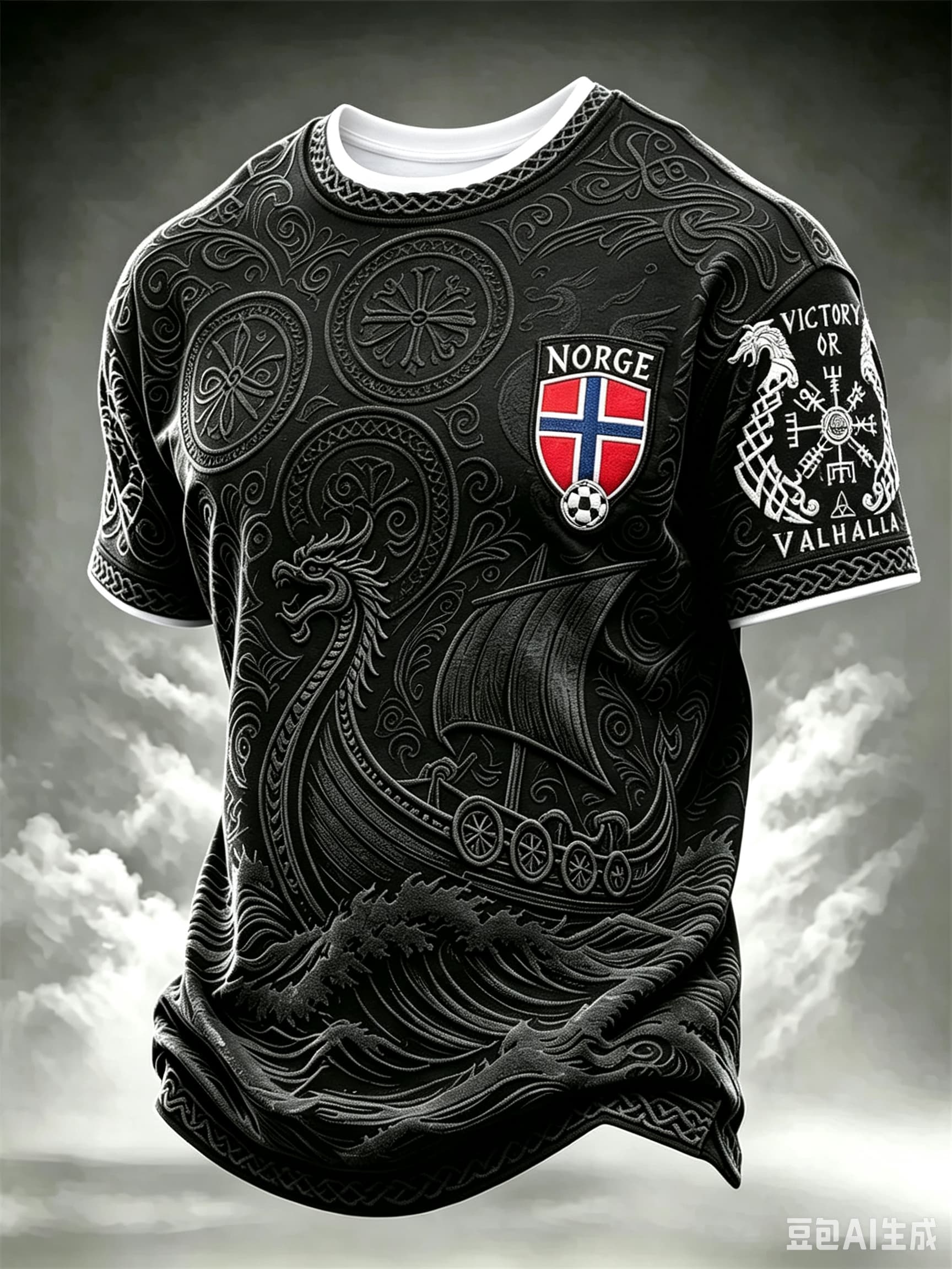T-shirt de football pour homme - Summer Viking Clothing avis et prix