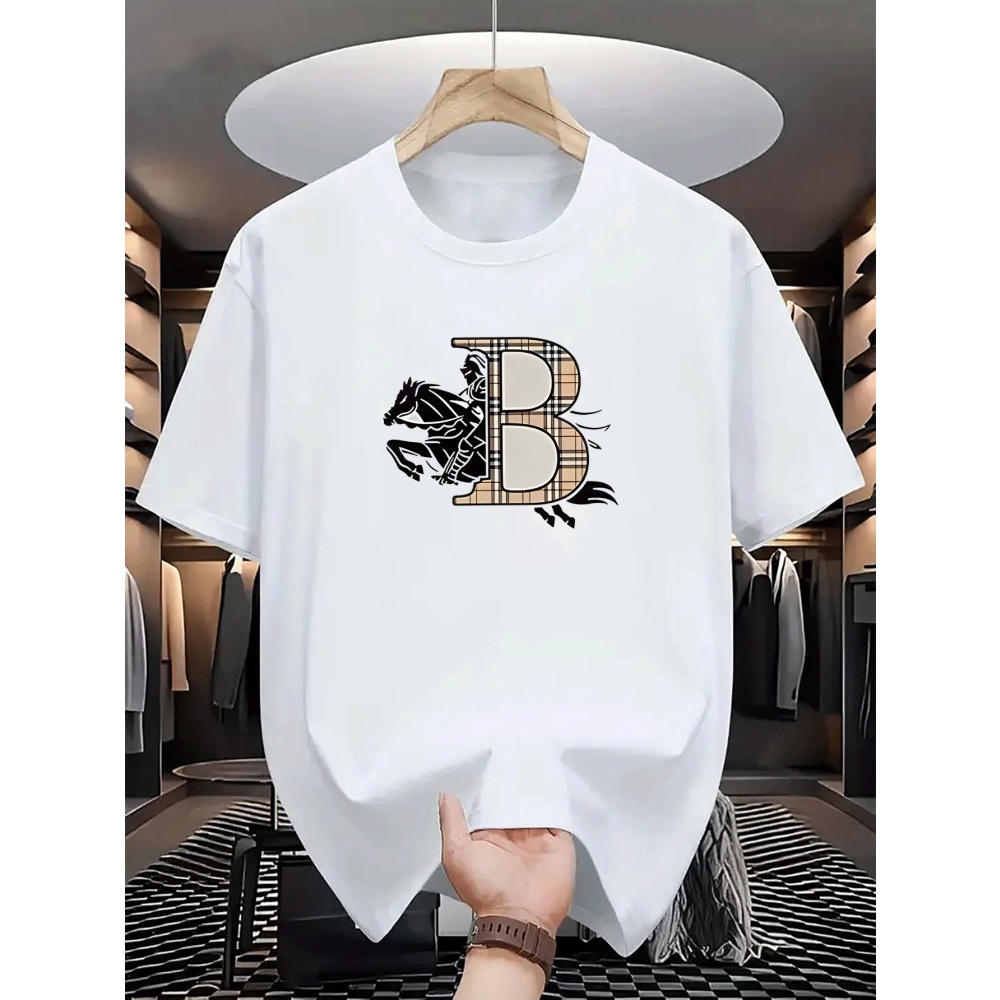 T-shirt pour homme à imprimé f - Summer Clothing Europe avis et prix