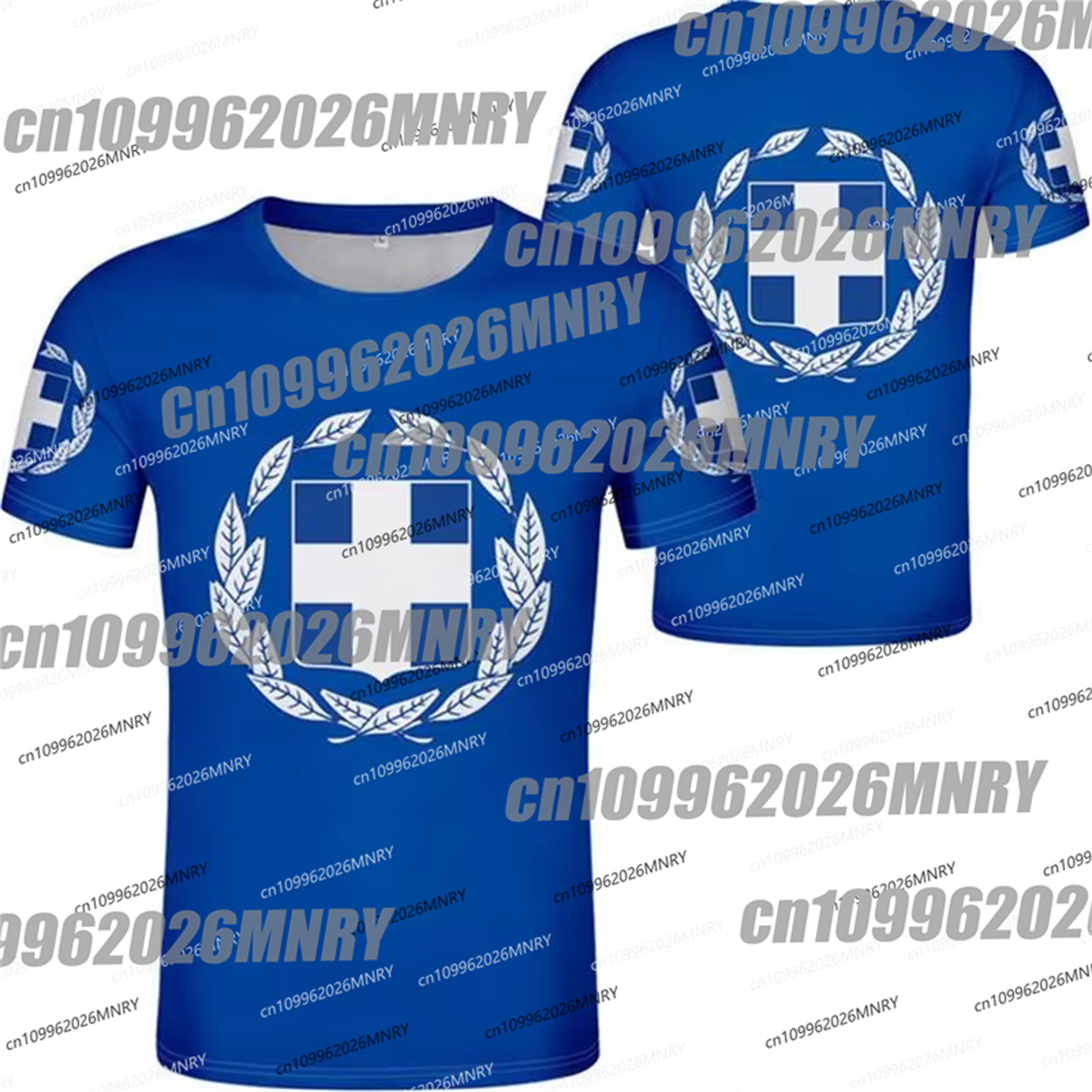 T-shirt graphique avec emblème - Summer Clothing For Greece avis et prix