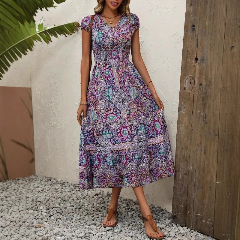 Robe longue bohème fluide pour - Summer Clothing Juniors avis et prix