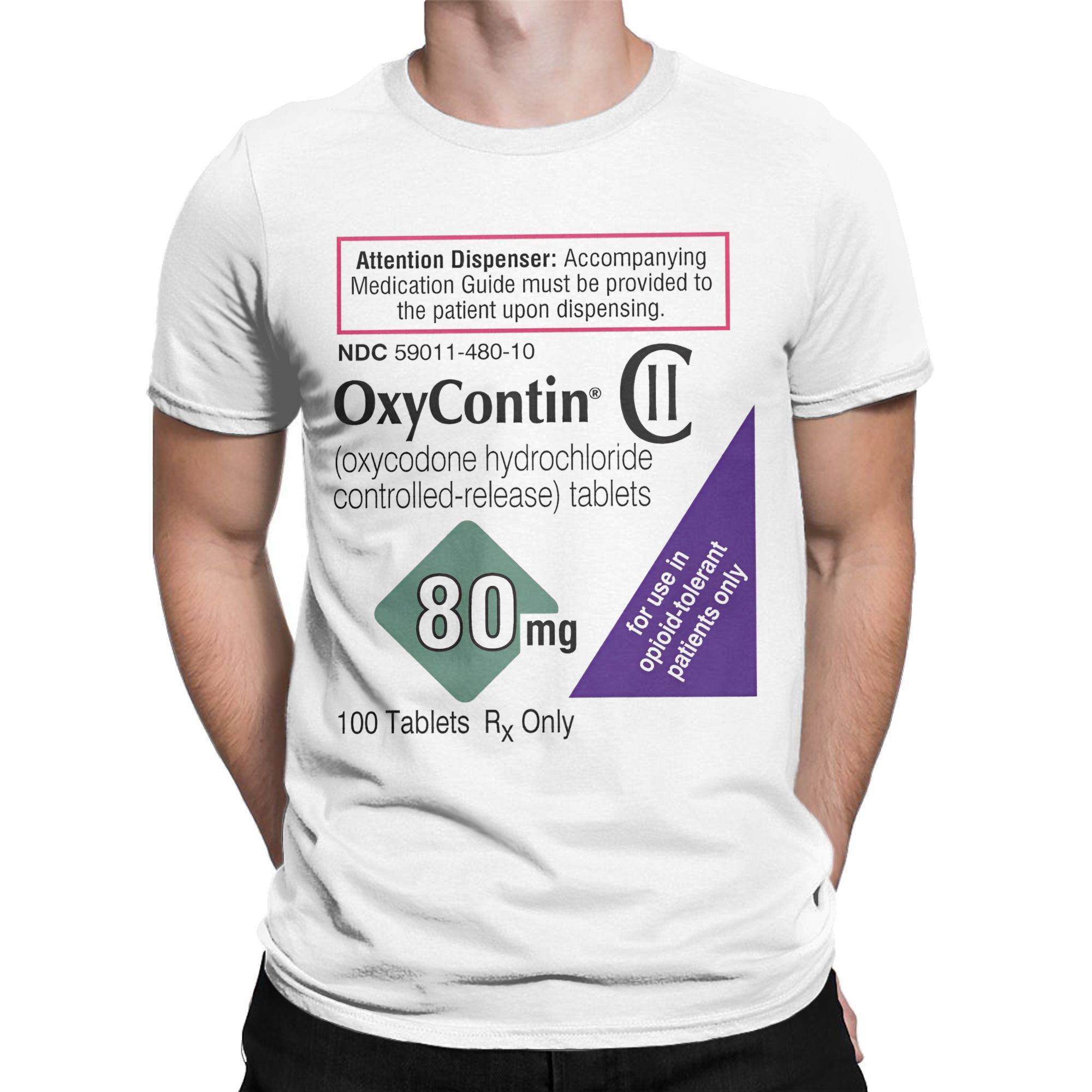 Oxycontin 80mg étiquette homme - Summer Clothing Label avis et prix