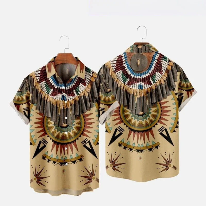 Chemises de plage imprimées 3D - Indian Summer Vintage Clothing avis et prix