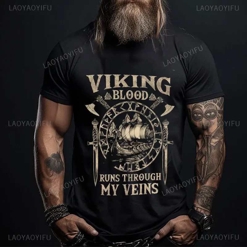 T-shirt Viking Blood de haute  - Summer Viking Clothing avis et prix