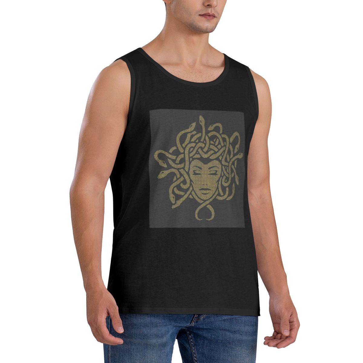 T-shirt sans manches 100 % cot - Summer Clothing For Greece avis et prix