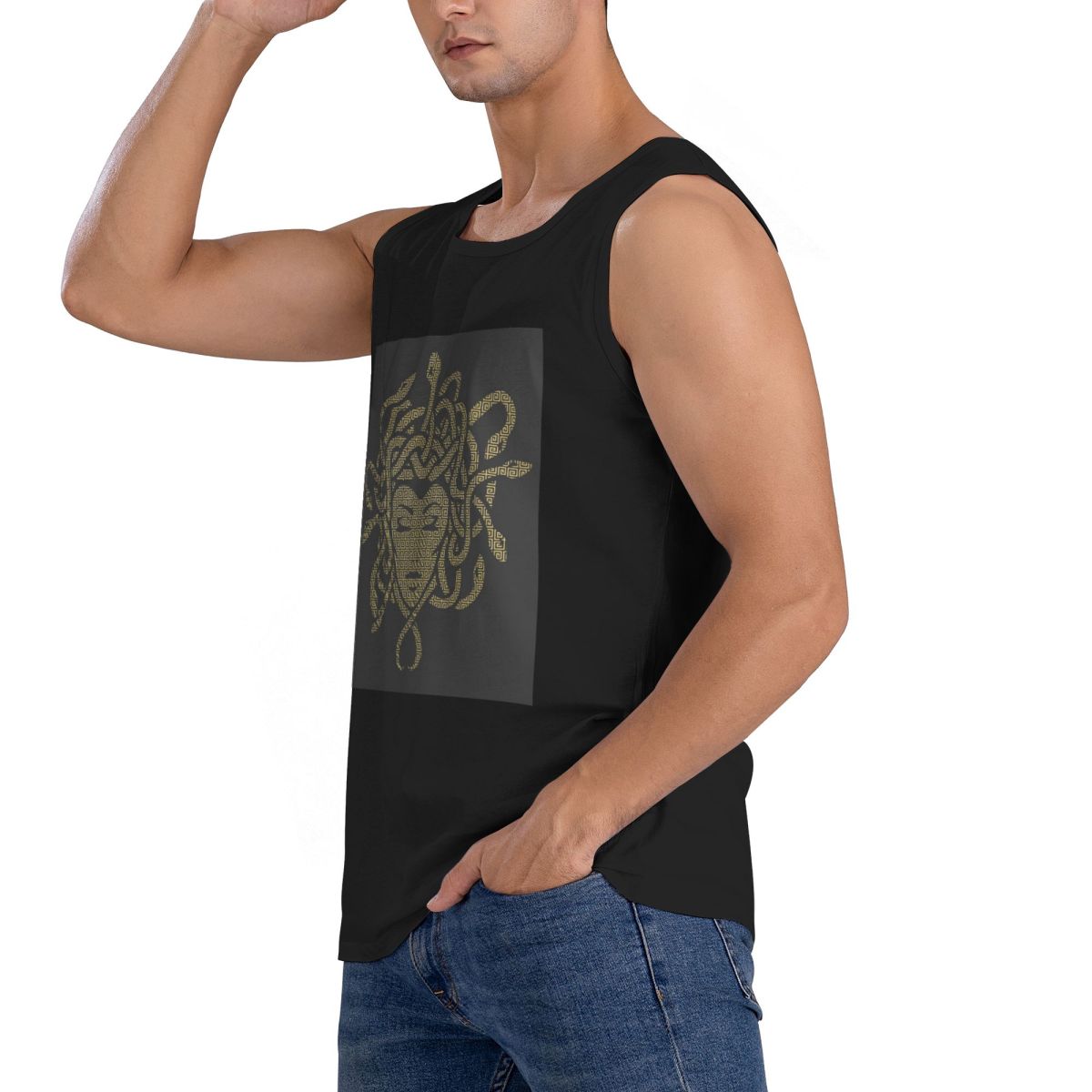 T-shirt sans manches 100 % cot - Summer Clothing For Greece avis et prix