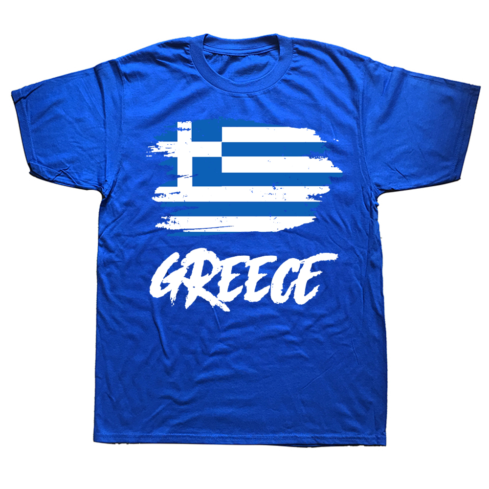 T-shirts drôles avec drapeau g - Summer Clothing For Greece avis et prix