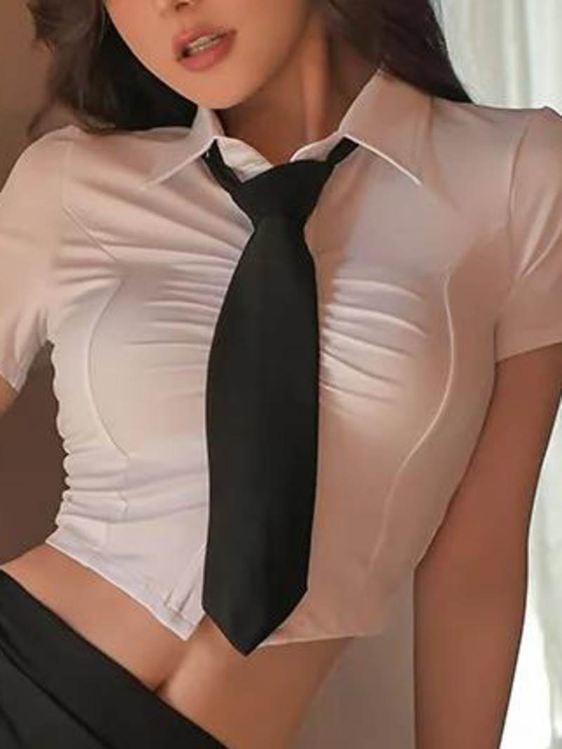 Haut moulant à manches courtes - Summer Clothing Wraps avis et prix
