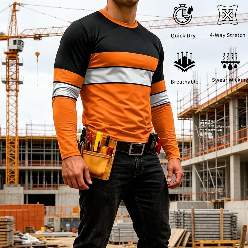 T-shirt de travail rayé à manc - Quality Summer Clothing avis et prix
