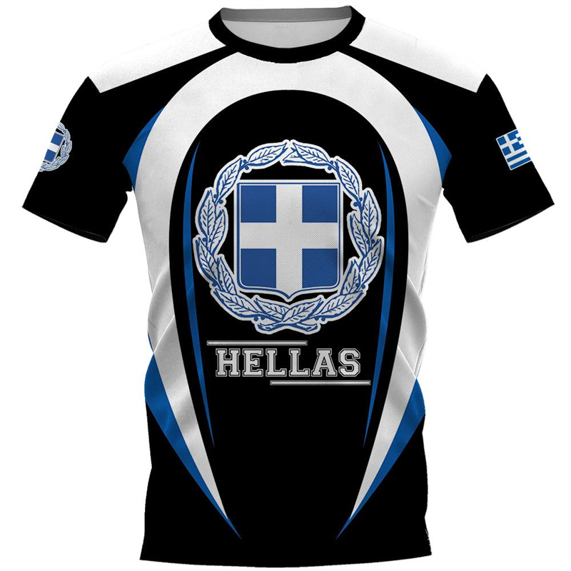 T-shirt graphique Totem Hellas - Summer Clothing For Greece avis et prix