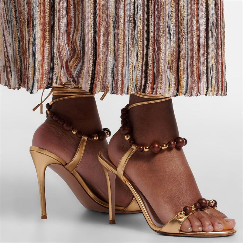 Sandales rétro de luxe en cuir - Summer Closet avis et prix